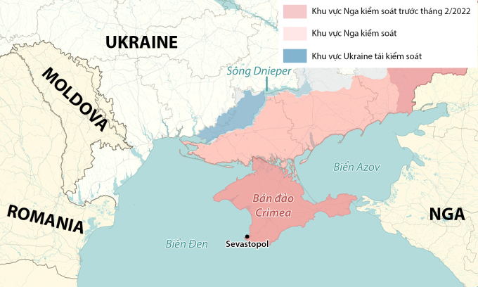 Nga tuyên bố hạ hơn 40 UAV đang đe dọa Crimea