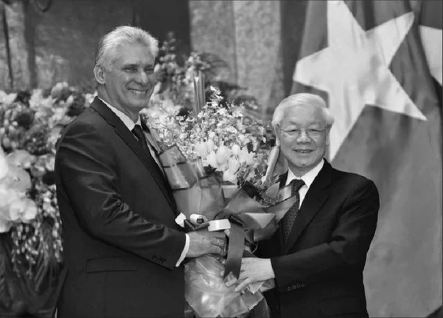 Quốc Tang Tại Cuba: Sự Tôn Vinh Hành Trình Cống Hiến Của Tổng Bí Thư Nguyễn Phú Trọng