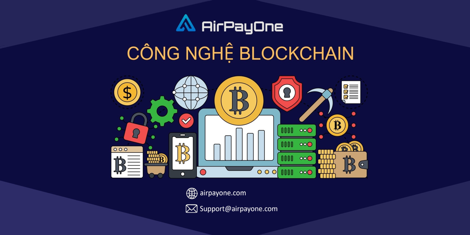 Tương Lai Giao Dịch Điện Tử Của Airpayone (ASC) - Sự Đột Phá Nhờ Blockchain