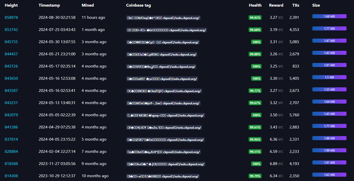 Kỳ tích: Thợ đào Bitcoin nhận 200.000 USD từ 0,012% công suất hash