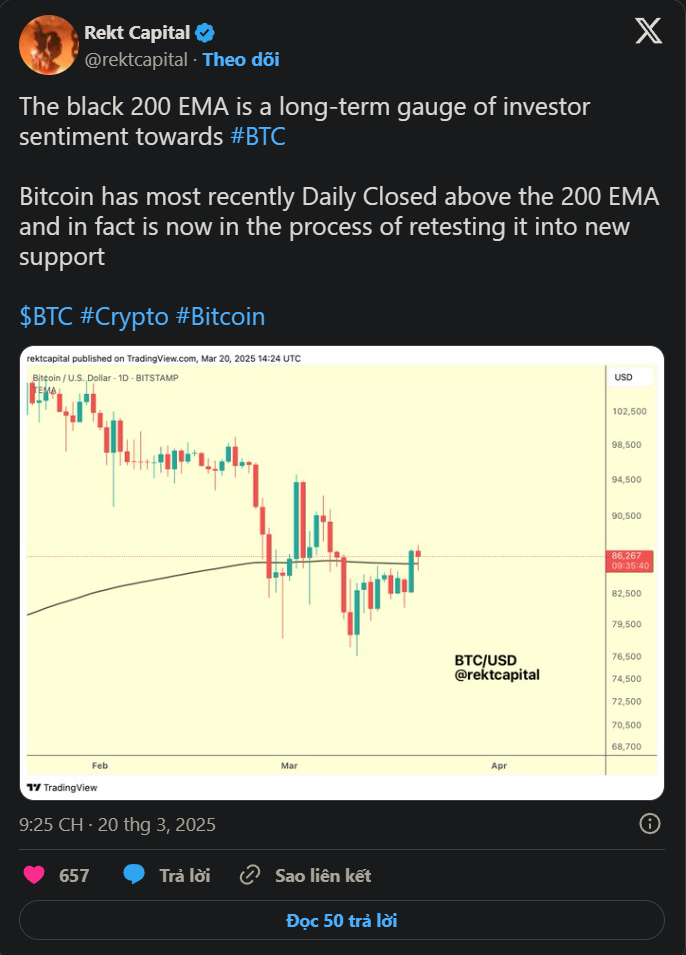 Bitcoin tăng trưởng mạnh khi Trump thể hiện tham vọng thống trị thị trường tiền số